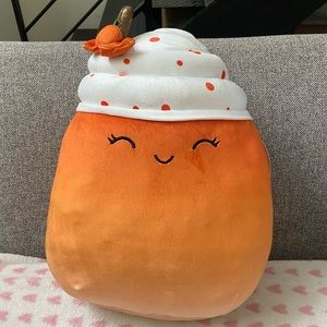 NWT pumpkin spice latte - Kendla 12” Squishmallow